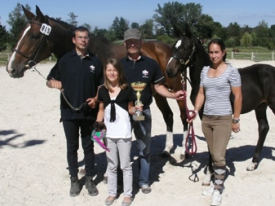 BELLADONE du JOUG 1ère au concours d’élevage